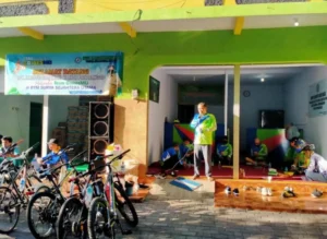 Ajang GowesMu Sambil Kampanye BTM