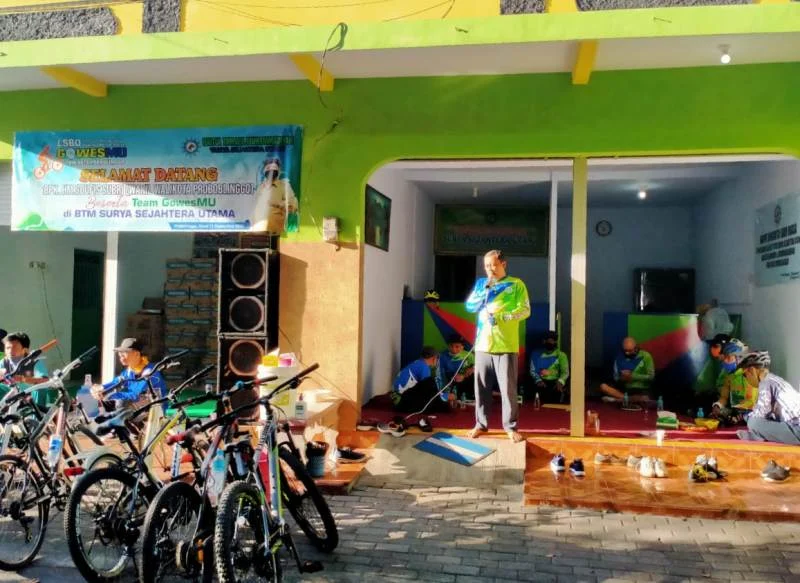 Ajang GowesMu Sambil Kampanye BTM