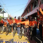 Gowes to Muktamar Meriahkan Jalan Karanganyar-Solo