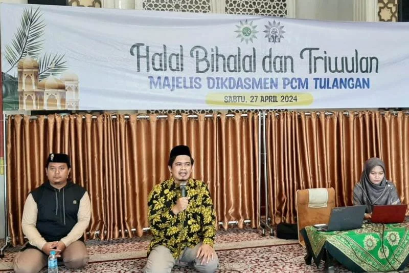 Tiga Pesan di Halalbihalal PCM Tulangan Sidoarjo