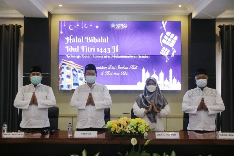 Nasihat Nikmat Umur di Halal Bihalal UMJember