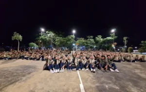 Pahami Materi HW, Siswa Spemdalas Ikuti Jurit Malam