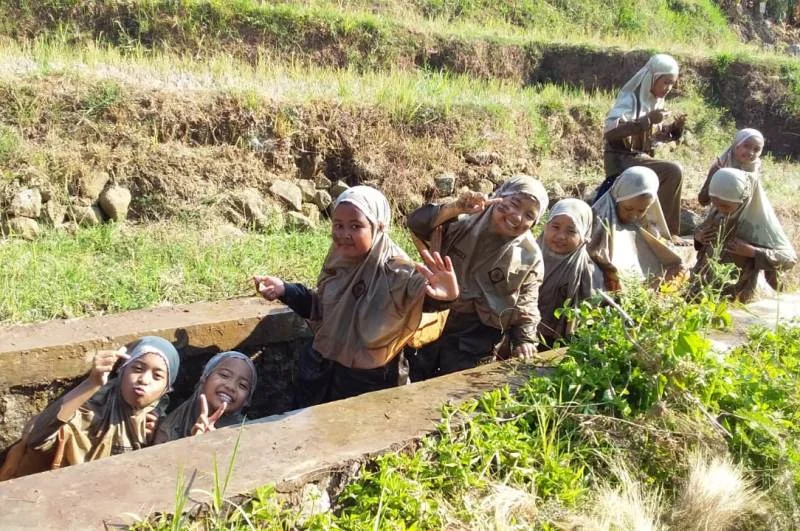 Tadabbur Alam dan Lomba Kepanduan Warnai Perkemahan Ceria HW Magetan