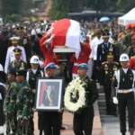 BJ Habibie Dimakamkan Bersanding dengan sang Istri