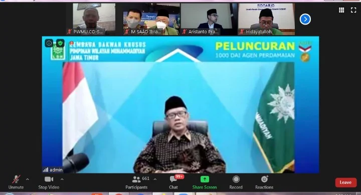 Pesan Haedar Nashir kepada Dai Agen Perdamaian