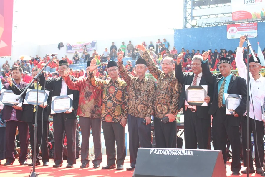 Kata Haedar Nashir tentang 51 Ribu Warga yang Hadiri Milad Muhammadiyah di Bangkalan