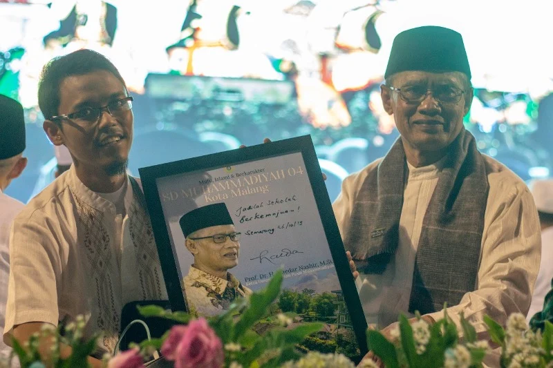 Begini Pesan Tertulis Haedar Nashir untuk Guru dan Murid SD Mupat