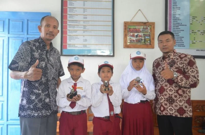 Berkat Prestasi Mentereng, SD Mutu Kesamben Jadi Kiblatnya Sekolah Robotika di Blitar