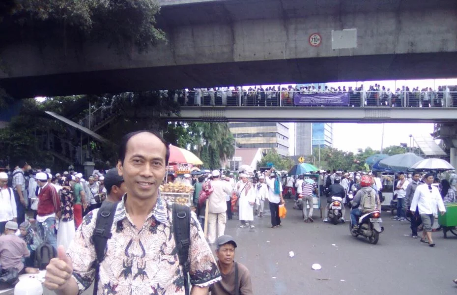 Suka Duka Menuju-Meninggalkan Arena Aksi 212, Begini Kesaksian Rektor UMSIDA