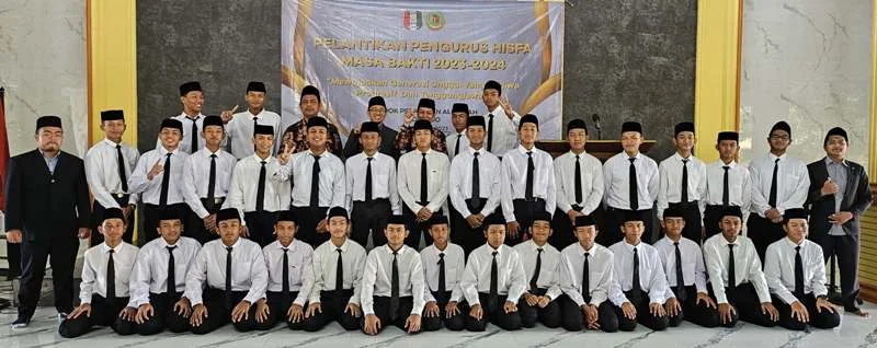 Pelantikan Pengurus Hisfa, Ini Pesan Pengasuh
