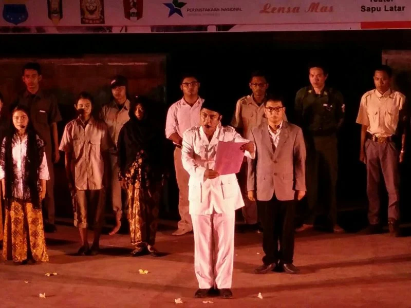 Sosok Soekarno-Hatta Hadir di Blitar untuk Tanamkan Nasionalisme pada Generasi Muda