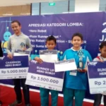 Lagi, SD Muhammadiyah Manyar Juarai Kompetisi Robot Bergengsi Tingkat Nasional
