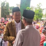 Bachtiar Nasir Disambut Gema Takbir saat Tiba di UMSurabaya
