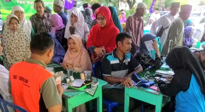 Peduli Kualitas Kesehatan Warga Pacitan, Lazismu Gelar Pengobatan Gratis