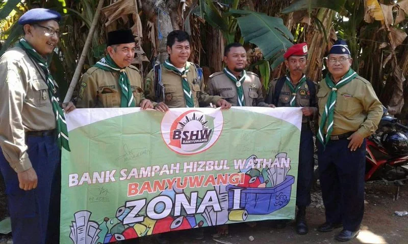 Hizbul Wathan Banyuwangi Dirikan Bank Sampah