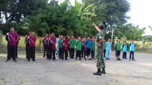 Melalui PBB, MTs Muhammadiyah 5 Bawean Latih Fisik dan Disiplin Siswa