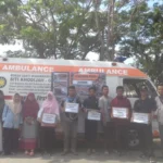 Muhammadiyah Pare Blusukan ke Lorong-Lorong Pasar, Ajak Pedagang dan Pengunjung Peduli Gempa Lombok