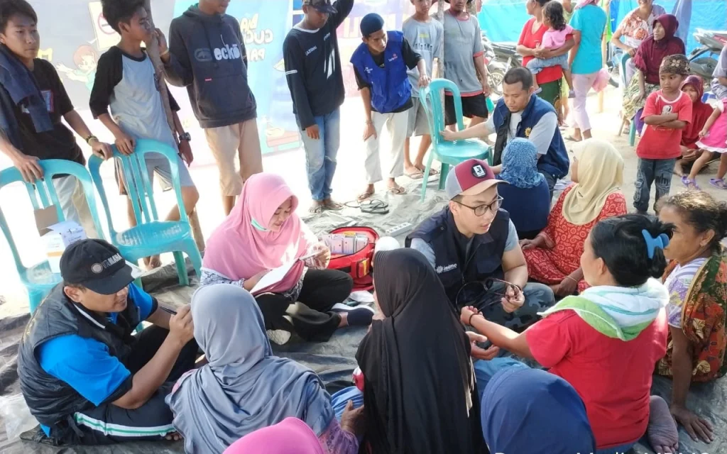 Warga Korban Gempa Palu Sambut Antusias Relawan Medis Muhammadiyah Gelombang Keempat