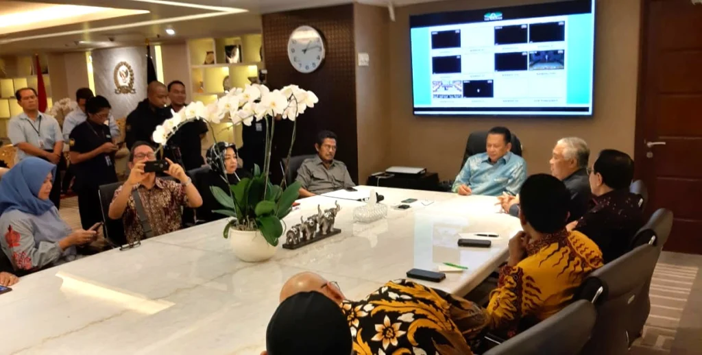 Ditemui AMP-TKP, Bambang Soesatyo: DPR Berada di Belakang Saudara Sekalian dalam Mengungkap Tragedi Kemanusiaan Pemilu