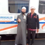 Pengalaman Pertama Syeikh Palestina Ini Naik Kereta Api: Indonesia Itu Indah