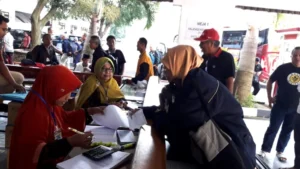 Antusiasnya Peserta Kajian Ramadhan 1440, Antre Daftar Ulang sejak Pukul 06.00