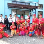 Atraksi  Tapak Suci Hibur Acara Purnasiswa SMKM 5 Babat