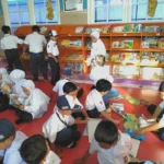 MOS Mimdaka Ajak Siswa Baru ‘Ayo ke Perpustakaan’ Taman Ilmu