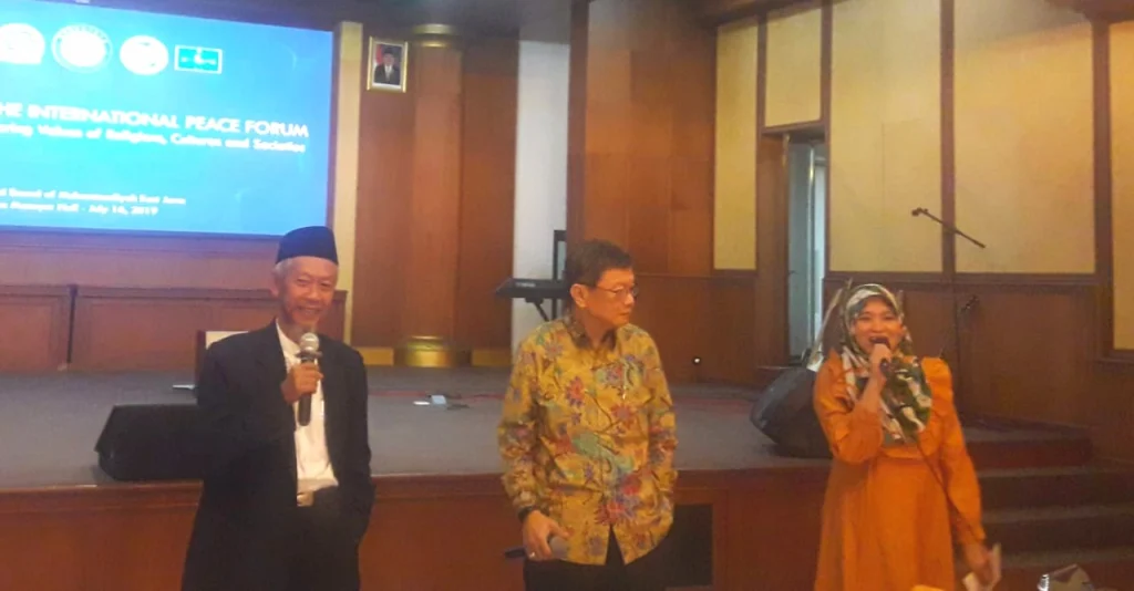 Ketika Pidato Saad Ibrahim Diterjemahkan dalam Dua Bahasa Sekaligus
