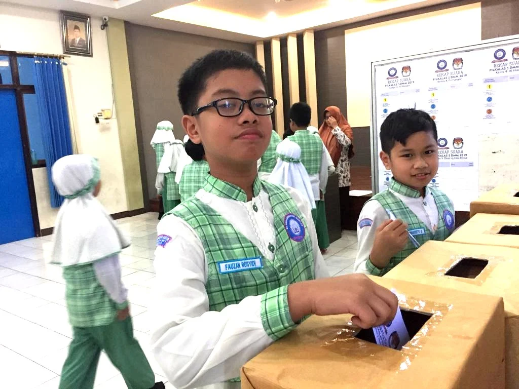 Paslon 1 Mayoritas Menangi Pilkalas Rasa Pilpres di SDMM