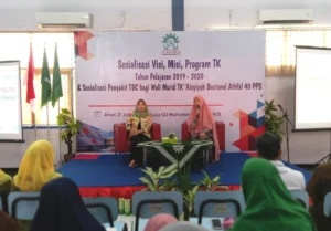 Sekali Sosialisasi Dua Materi Terlampaui, saat TK Aisyiyah 40 PPS Kumpulkan Wali Siswa
