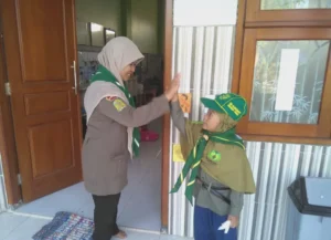 Unik! Sebelum Masuk Ruang Kelas, Siswa SD Almadany Harus Pilih Lima Password Ini