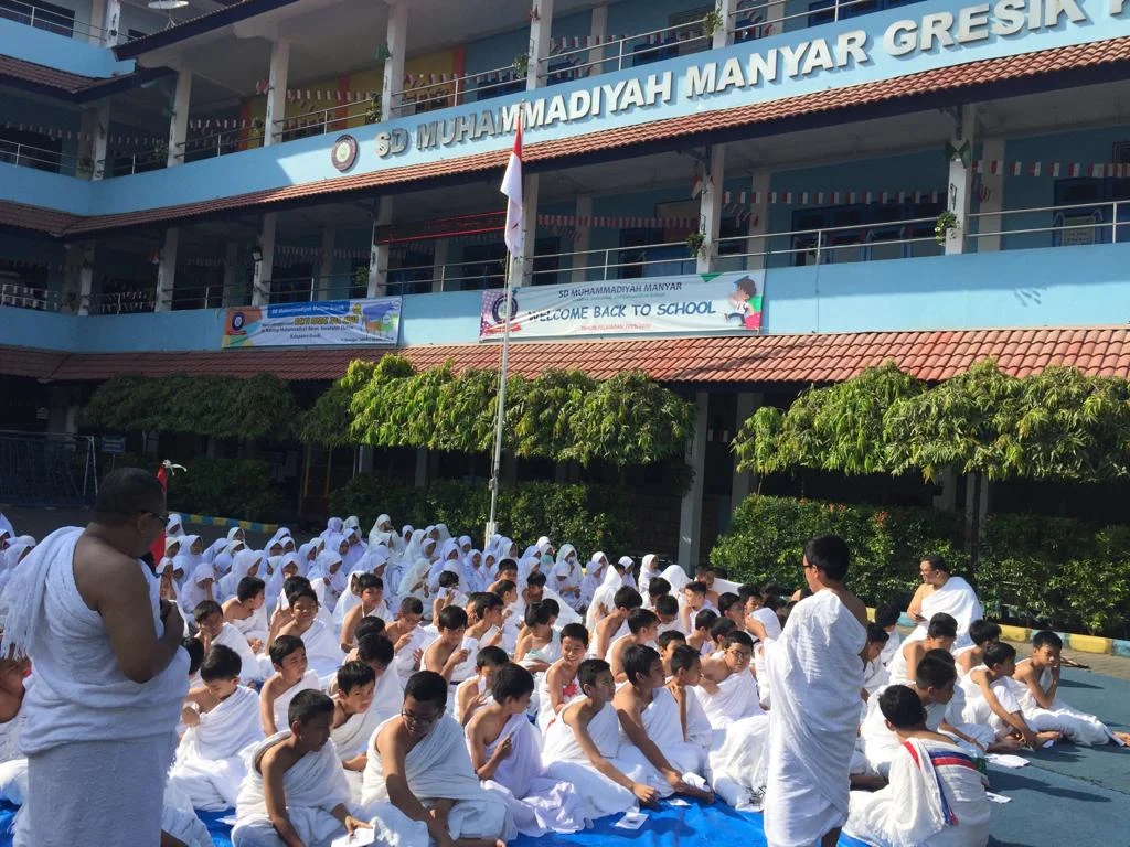 Siswa SDMM pun Ikut Jalani ‘Wukuf’ dan Rangkaian Ibadah Haji Lainnya