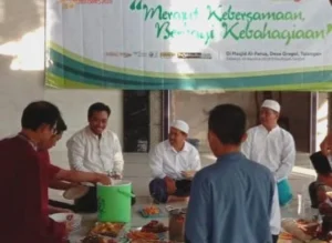 Dakwah Terpadu Idul Kurban PRM Grogol-Smamda Sidoarjo Semangati Warga yang Minoritas