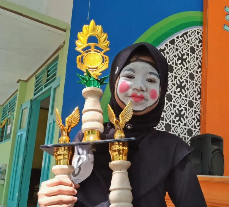 Seperti Kisah Rorojonggrang, Hanya Semalam SDMM Persiapkan Pantomimnya Juarai FLS2N Kabupaten