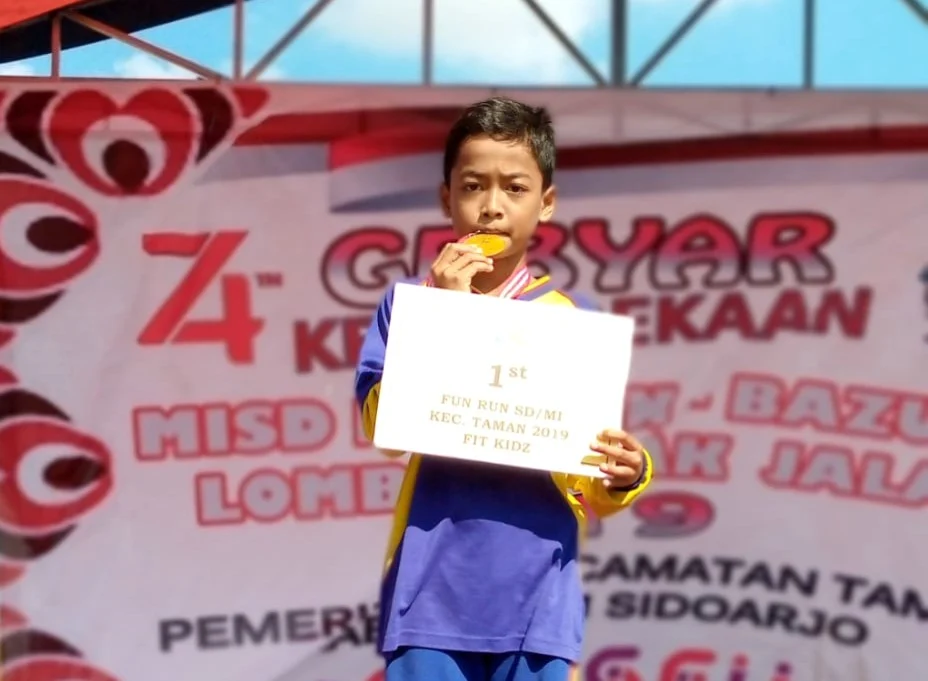 Juara tanpa Pelatih, Siswa SDM 3 Ikrom yang Menangi Fun Run