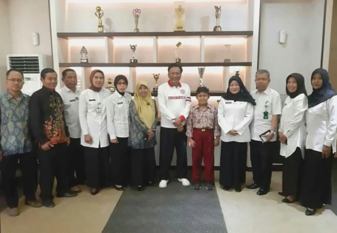 Wakili Jatim pada Lomba Bercerita Nasional, Siswa SD Muda Ceria Gresik Ini Dapat Doa Restu Bupati