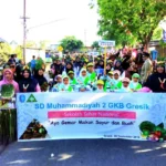 Berlian School Kenalkan Makanan Sehat dalam Karnaval Desa Suci