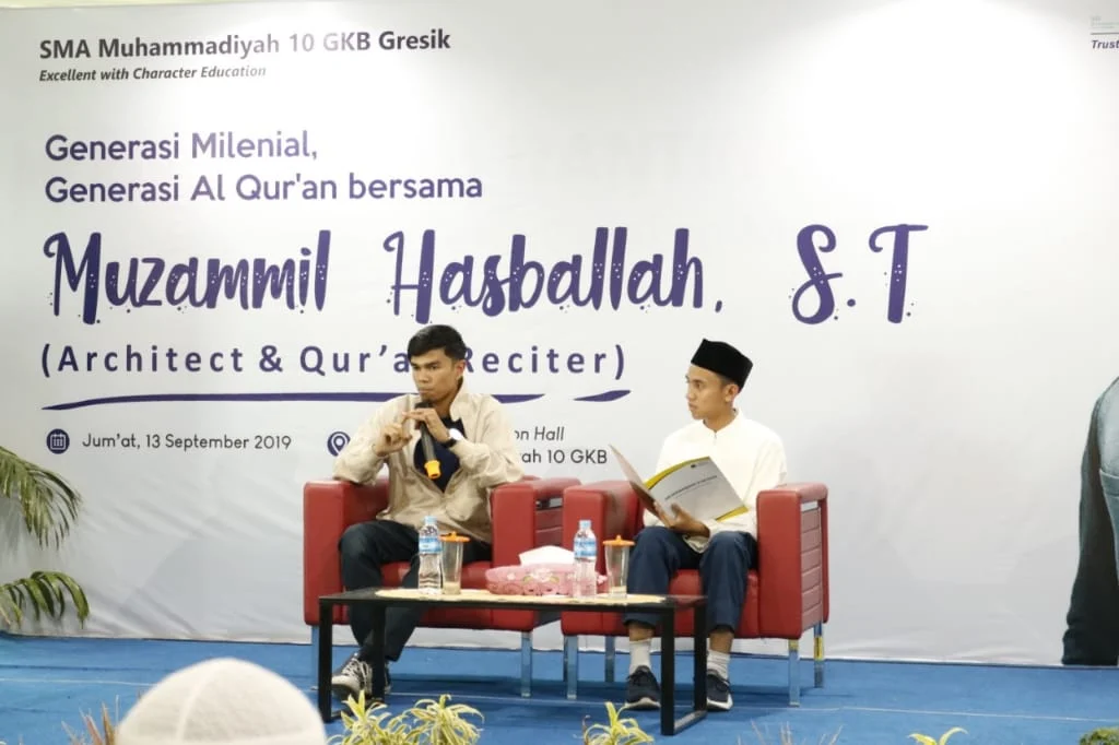 Ini Pesan Muzammil Hasbalah di Smamio: Dari soal Dai hingga  Dahsyatya Alquran