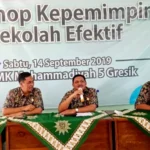 Buka Rakor dengan Tembang Asmaradana, Wakil Ketua PDM Gresik Ingatkan 4 Hal pada Kepala Sekolah