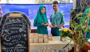 Oreo Goreng, Menu Terlaris Bazar Kewirausahaan SMAM 1 Blitar