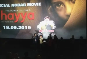 Nobar Film Hayya, Bonusnya Ketemu Hamas Syahid