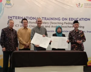 Program Internasionalisasi Sekolah Muhammadiyah, Majelis Dikdasmen PWM Jatim Teken MoU dengan Dua Lembaga Singapura