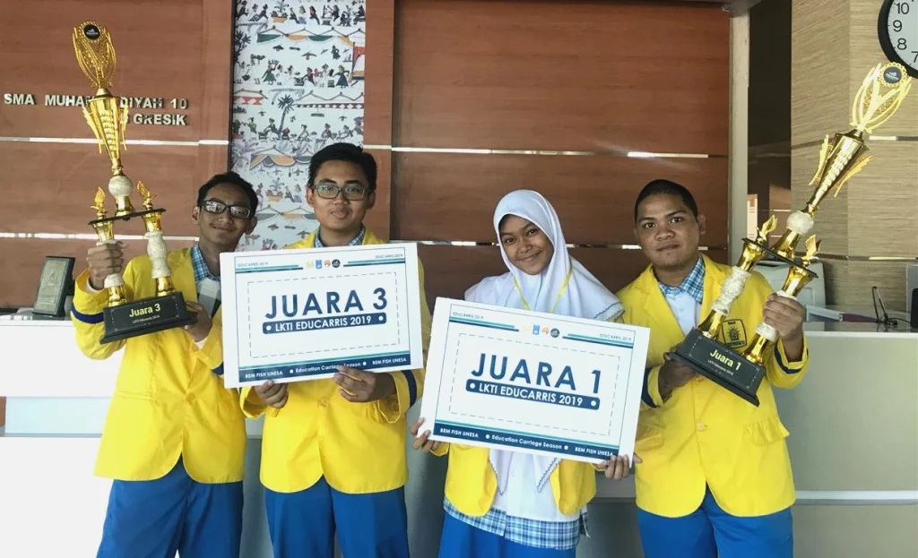 Smamio Borong  Dua Gelar di Lomba Karya Tulis Ilmiah Unesa