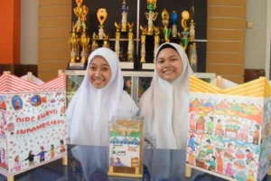 Teliti Damar Kurung, Dua Siswi Smamsatu Maju Final Olimpiade Penelitian Siswa Indonesia 2019
