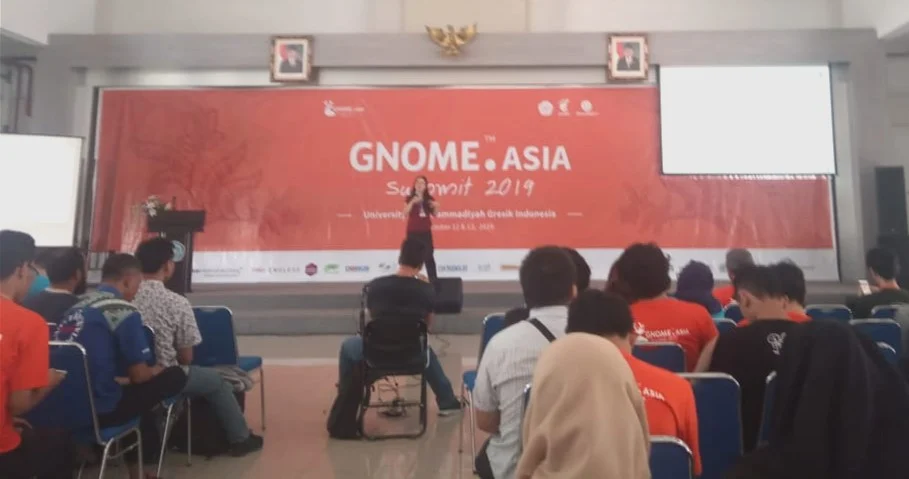 Pengguna Open Source Se-Asia Bertemu di UMG dalam GNOME.Asia Summit 2019