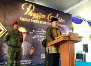 Di Ponpes Al Fattah, Din Syamsuddin: Sistem Politik dan Ekonomi Indonesia Menyimpang Jauh dari Pancasila