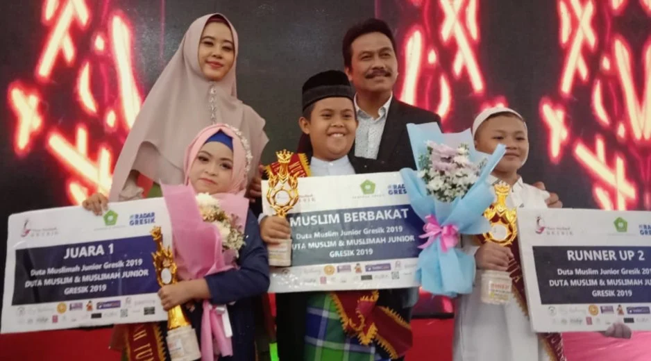SD Muda Ceria Borong Gelar Duta Muslim dan Muslimah Junior Gresik 2019