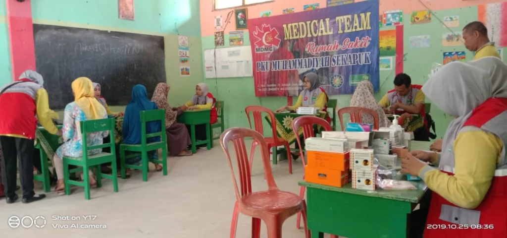 Terungkap dari Baksos Milad Muhammadiyah Panceng, Banyak Warga yang Hipertensi dan Hb Rendah