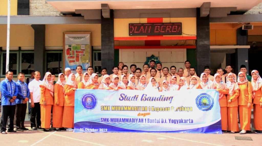 SMKM 1 Surabaya Studi Banding ke SMKM 1 Bantul yang Terapkan Budaya Industri