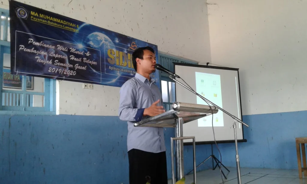 Satu-Satunya Pengguna Sidikmu di Lamongan, MAM 6 Payaman Adakan Sosialisasi